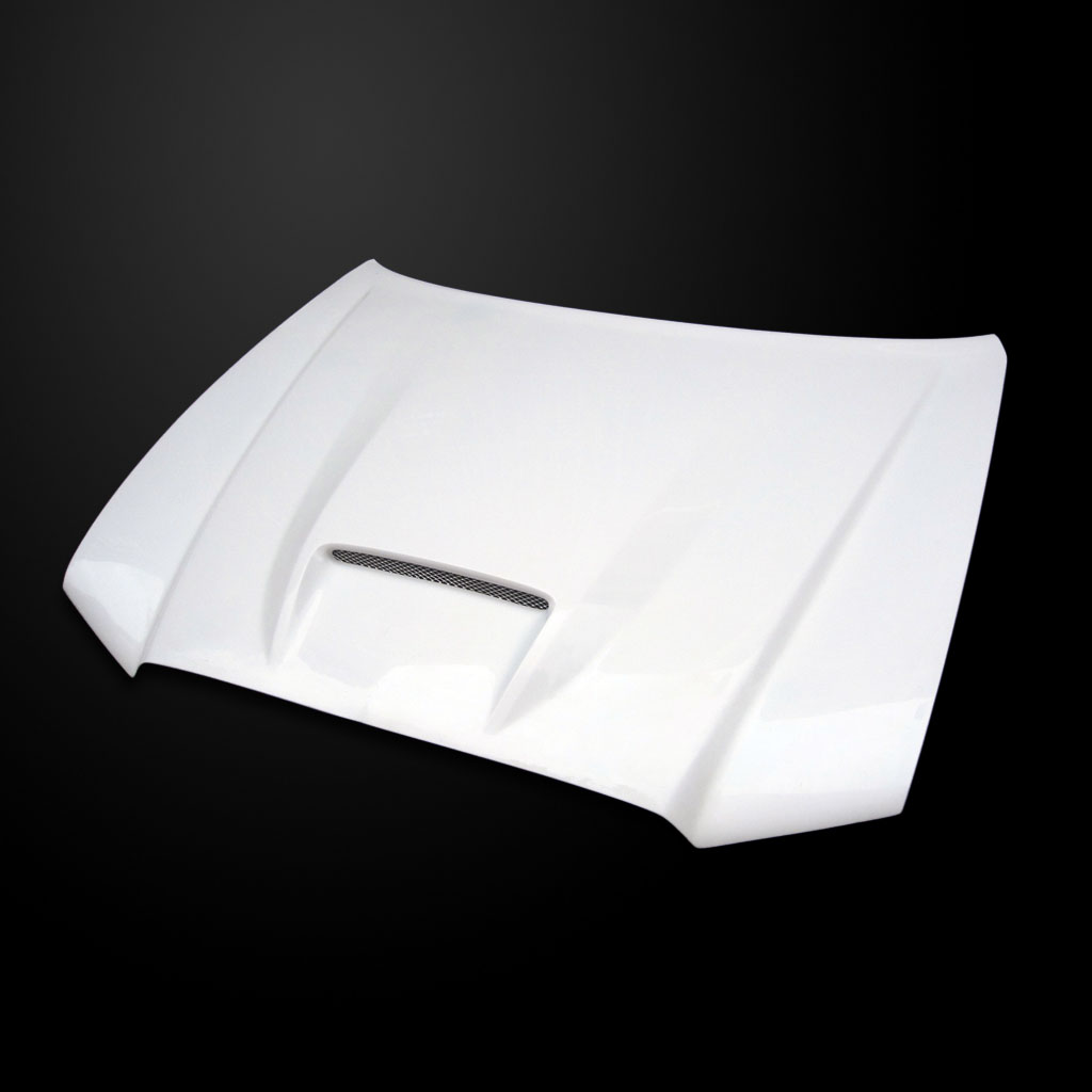 Amerihood DC11AHSRT2FHW | Dodge Charger Type-SRT2 Style Functional Ram Air Hood; 2011-2014