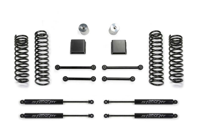 Fabtech k4163m | 2020 Jeep Gladiator JT 6 Cyl 4WD 3in Sport II System w/Stealth Shocks; 2020-2024