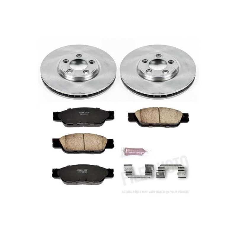 PowerStop koe1351 | Power Stop 02-05 Ford Thunderbird Front Autospecialty Brake Kit; 2002-2005