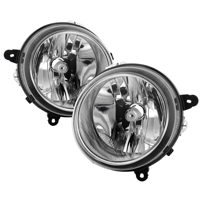 SPYDER 9042751 | xTune 07-17 Jeep Patriot (w/o Auto Leveling Lights) OEM Style Headlights - Chrome (HD-JH-JPA07-OE-C); 2007-2017