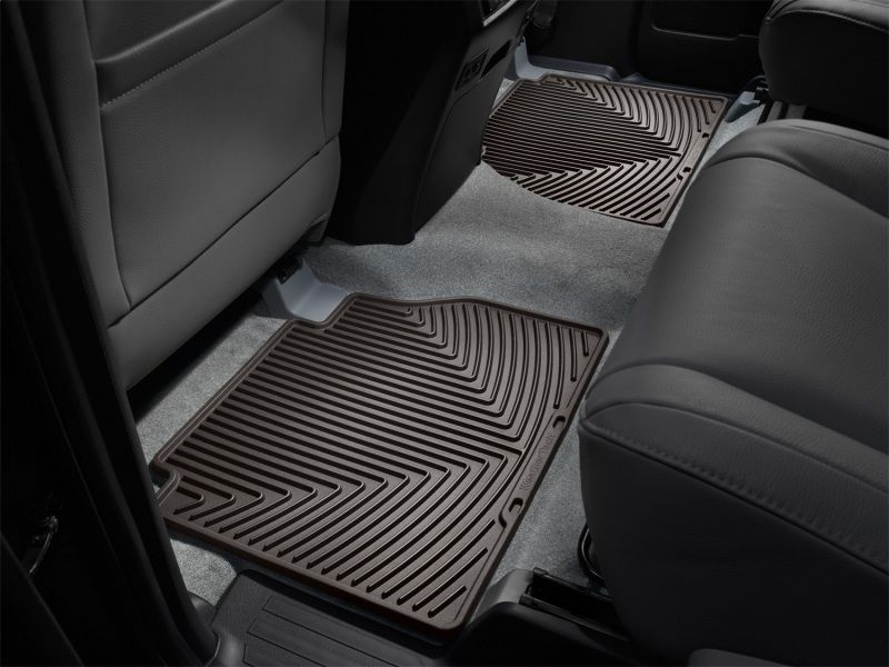 WeatherTech w140co | 2008-2015 Toyota Sequoia Rear Rubber Mats - Cocoa; 2008-2015