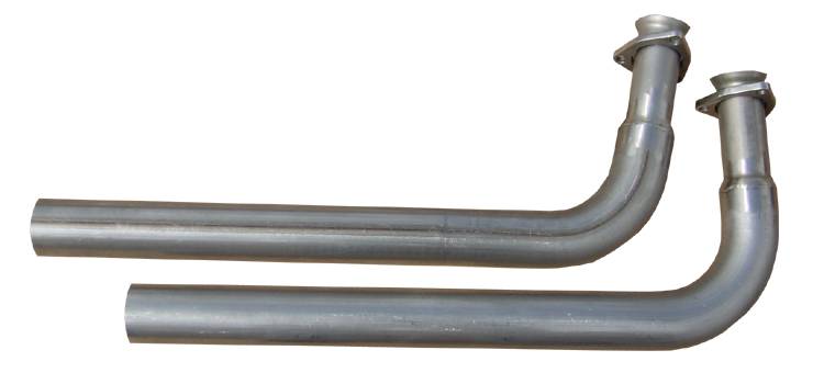 Pypes Exhaust DCC10S | Pypes C3 2.5 Downpipes for Ram Horn Corvette; 1967-1981