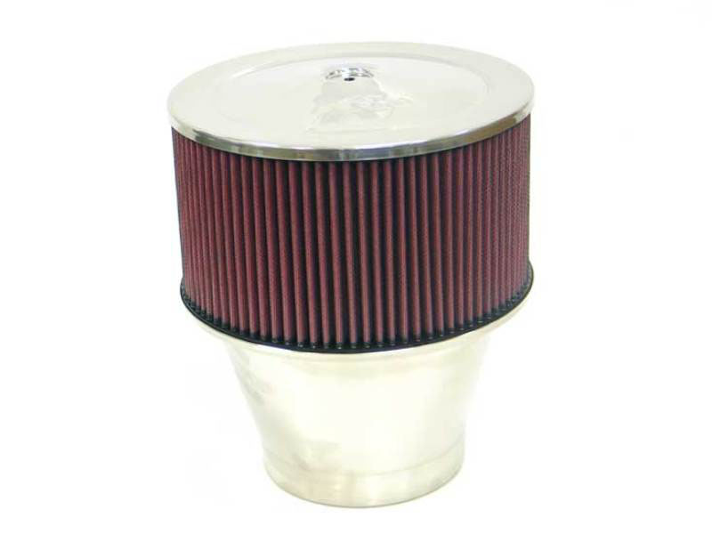 K&N Engineering 591196 | K&N Marine 5.125in FLange ID x 9in OD x 10.5in H Round Straight Flame Arrestor