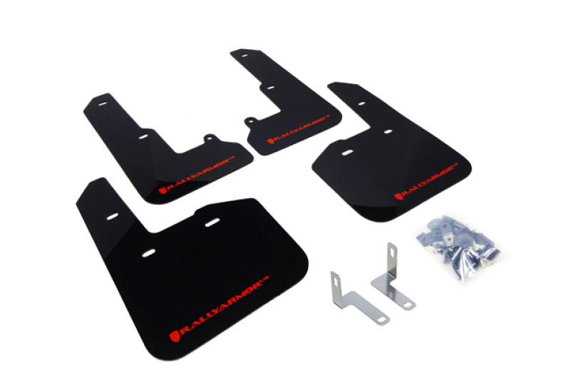 Rally Armor mf34-ur-blk/rd | 2015 Subaru Legacy UR Black Mud Flap w/ Red Logo; 2015-2015