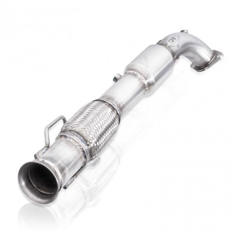 Stainless Works fcrs16dpcat | 2016-18 Ford Focus RS 3in High-Flow Cats Downpipe Factory Connection; 2016-2018