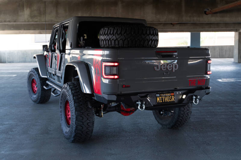 DV8 Offroad rbgl11 | 20-23 Jeep Gladiator JT FS-15 Series Rear Bumper; 2020-2024