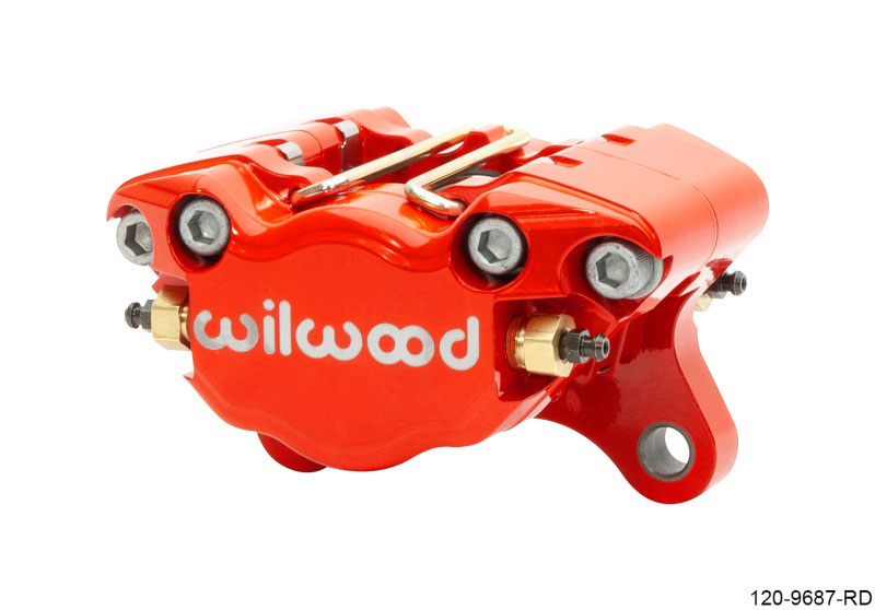 Wilwood 120-9687-rd | Caliper-Dynapro Single 3.25in Mount 1.75in Pistons .38in Disc