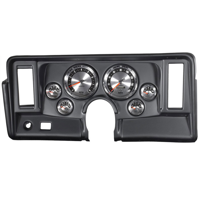 AutoMeter 7024 | Autometer American Muscle Gauge Kit 6 Pc Nova 69-76 Tach/Mph/Fuel/Oilp/Wtmp/Volt; 1969-1976