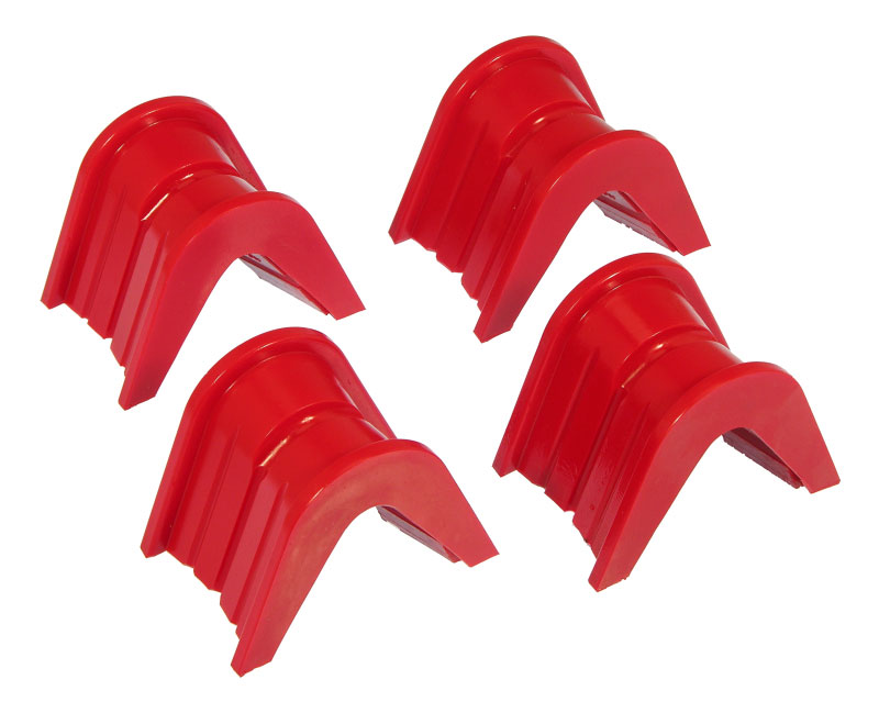 Prothane 6-1202 | 66-79 Ford F100/250/Bronco C-Bushings 4deg Offset - Red; 1966-1979