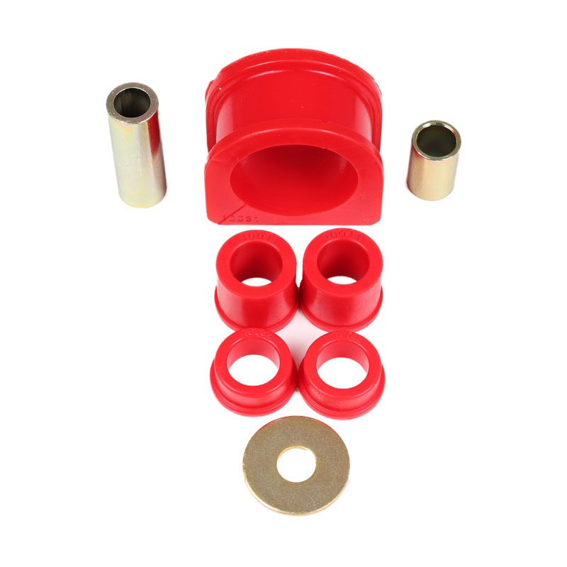 Energy Suspension 8.10103r | 95-04 Toyota Pickup 4WD / 96-02 4Runner Front Rack and Pinion Bushing Set - Red; 1995-2004