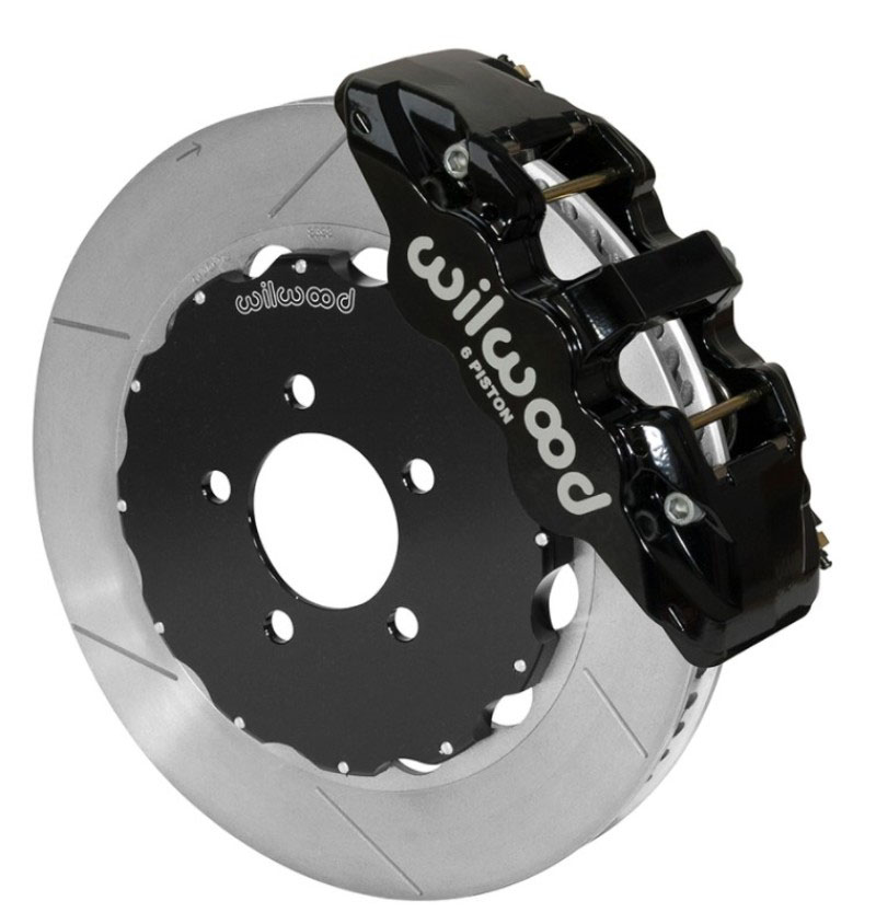 Wilwood 14014682 | AERO6 Front Big Brake Kit 14.00in Black 03-11 Crown Victoria; 2003-2011