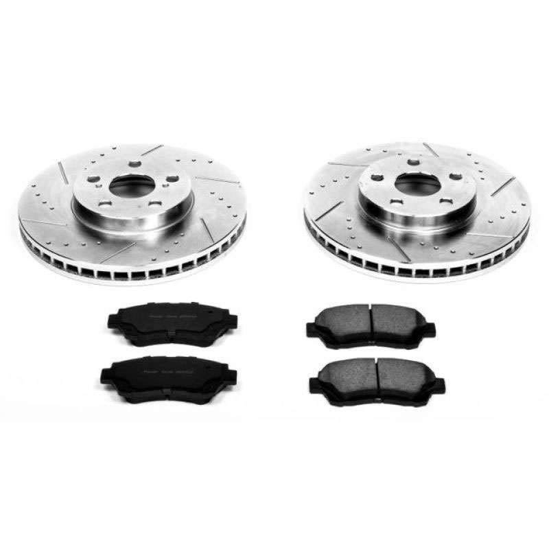 PowerStop k3027 | Power Stop 94-99 Toyota Celica Front Z23 Evolution Sport Brake Kit; 1994-1999