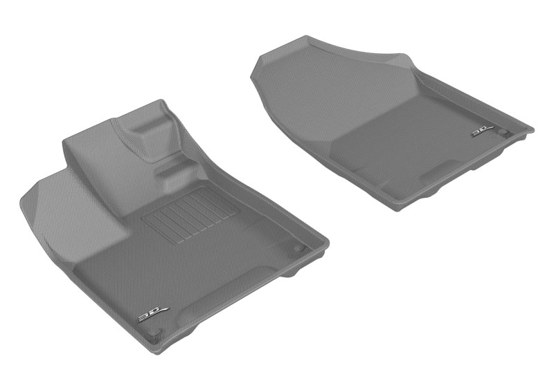 3D Maxpider l1hd08311501 | 3D MAXpider 2017-2020 Honda Ridgeline Kagu 1st Row Floormat - Gray; 2017-2020