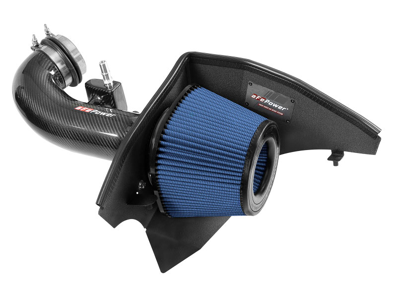 aFe 57-10015r | 19-20 GM Trucks 5.3L/6.2L Track Series Carbon Fiber Cold Air Intake System With Pro 5R Filters