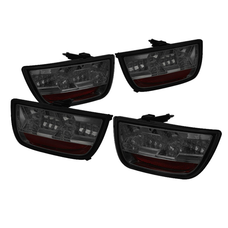 SPYDER 5032201 | Spyder Chevrolet Camaro LED Tail Lights - Smoke - (ALT-YD-CCAM2010-LED-SM); 2010-2012