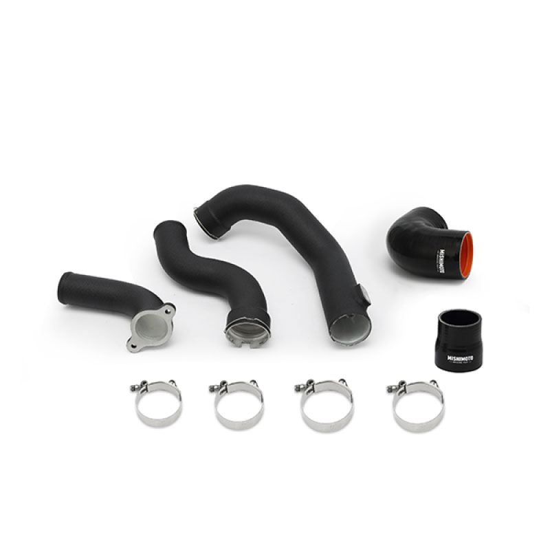 Mishimoto mmicp-cam4-16kwbk | 2016+ Chevrolet Camaro 2.0T / 2013+ Cadillac ATS Intercooler Pipe Kit - Wrinkle Black; 2016-2024