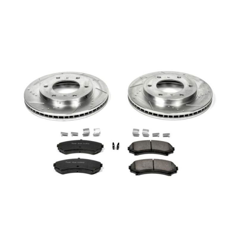 PowerStop k148 | Power Stop 01-06 Mitsubishi Montero Front Z23 Evolution Sport Brake Kit; 2001-2006