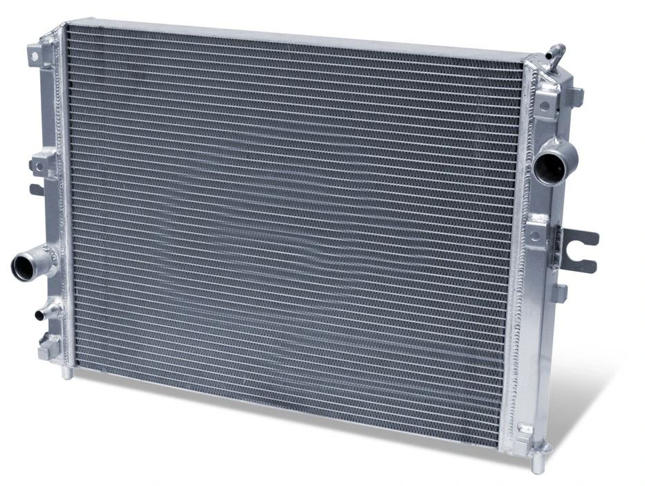 DeWitts Radiator 1139114M | DeWitts Direct Fit Radiator Corvette Double Core 2 row 1" Tubes All, Natural; 2014-2019