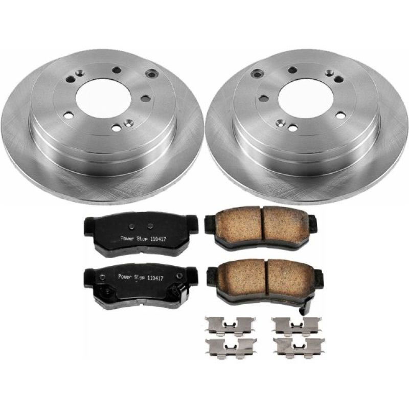 PowerStop koe5209 | Power Stop 06-09 Hyundai Azera Rear Autospecialty Brake Kit; 2006-2009