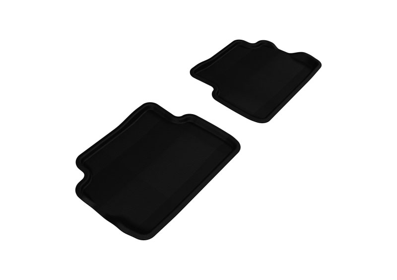 3D Maxpider l1fr01621509 | 3D MAXpider 2008-2011 Ford Focus Kagu 2nd Row Floormats - Black; 2008-2011