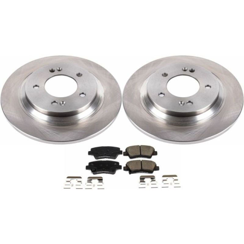 PowerStop koe6985 | Power Stop 2015 Hyundai Sonata Rear Autospecialty Brake Kit; 2015-2015