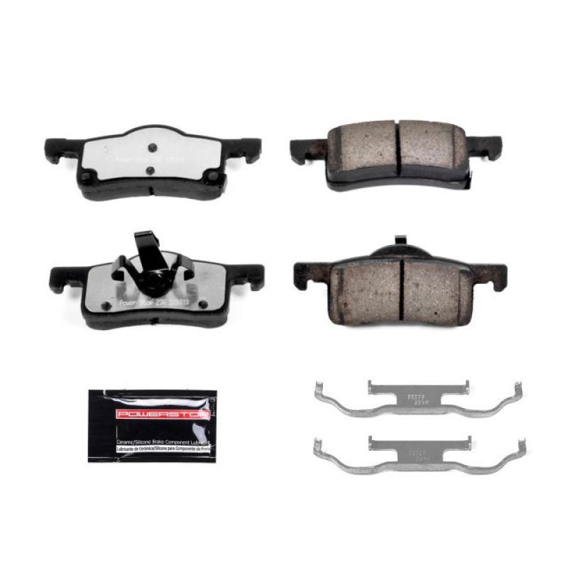 PowerStop z36-935 | Power Stop 03-06 Ford Expedition Rear Z36 Truck & Tow Brake Pads w/Hardware; 2003-2006