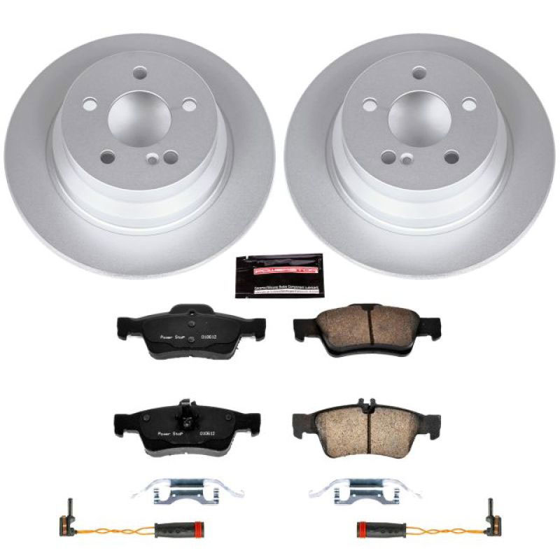 PowerStop crk5320 | Power Stop 03-09 Mercedes-Benz E320 Rear Z23 Evolution Sport Coated Brake Kit; 2003-2009