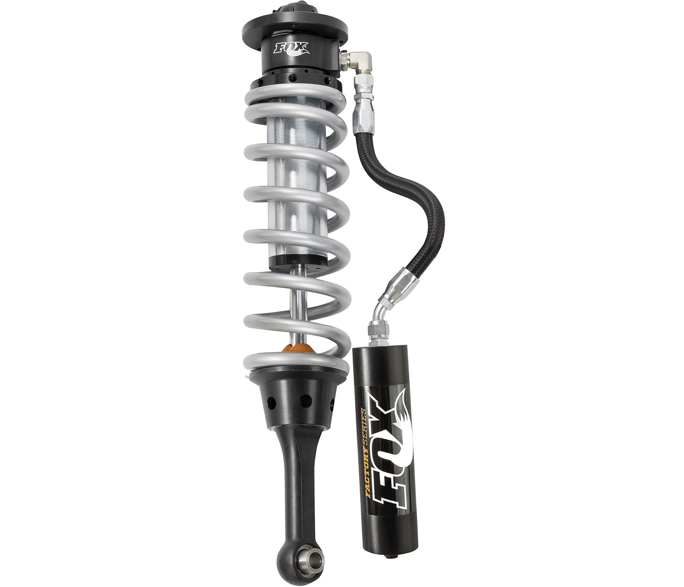 FOX 883-02-046 | Fox Ford Raptor 3.0 Factory Series 7.59in. Internal Bypass Remote Res. Front Coilover Set - Black; 2010-2014