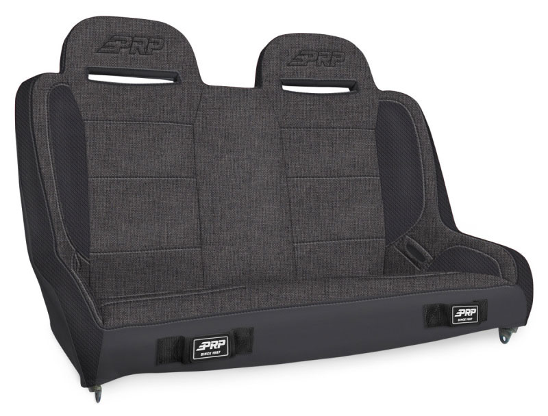 PRP Seats a9240-47-54 | PRP Jeep Wrangler JKU/JLU Elite Series Rear Bench- Grey; 2006-2018