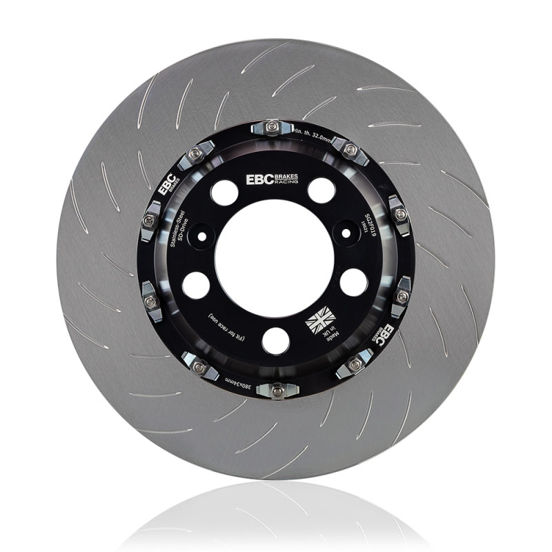 EBC sg2f008 | Racing 05-08 Audi RS4 (B7) 2 Piece SG Racing Front Rotors; 2005-2008