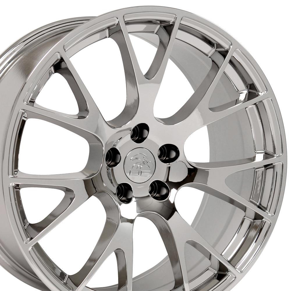 OE Wheels dg15-20090-5115-18c | 20 Replica Wheel DG15 Dodge Hellcat Rim 20x9 Chrome Wheel Dodge Challenger 2008-2022; 2008-2022