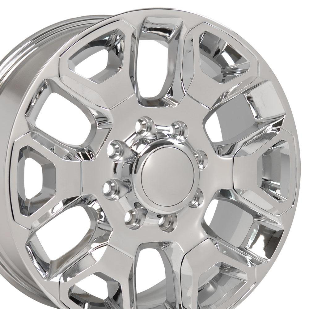 OE Wheels dg66-20080-8165-54c-ic | 20 Replica Wheel DG66 Dodge RAM 2500-3500 20x8 Chrome Wheel Dodge Ram 3500 2005-2010; 2005-2010