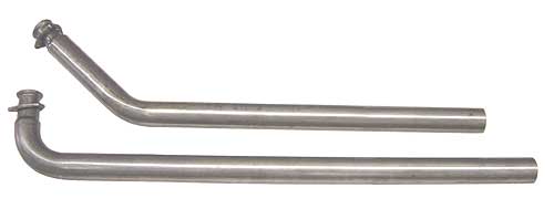 Pypes Exhaust DGU14S | Pypes Small Block Chevy Downpipes 3 bolt; 1964-1977