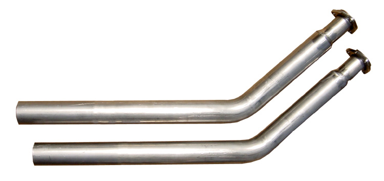 Pypes Exhaust DGU15S | Pypes SB 3-Bolt ram horn Chevy Nova; 1962-1967