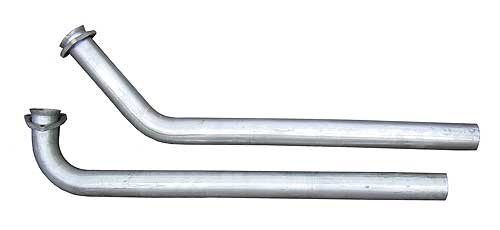 Pypes Exhaust DGU20S | Pypes Chevy 2.5" Downpipes 3-Bolt Big Block; 1964-1977