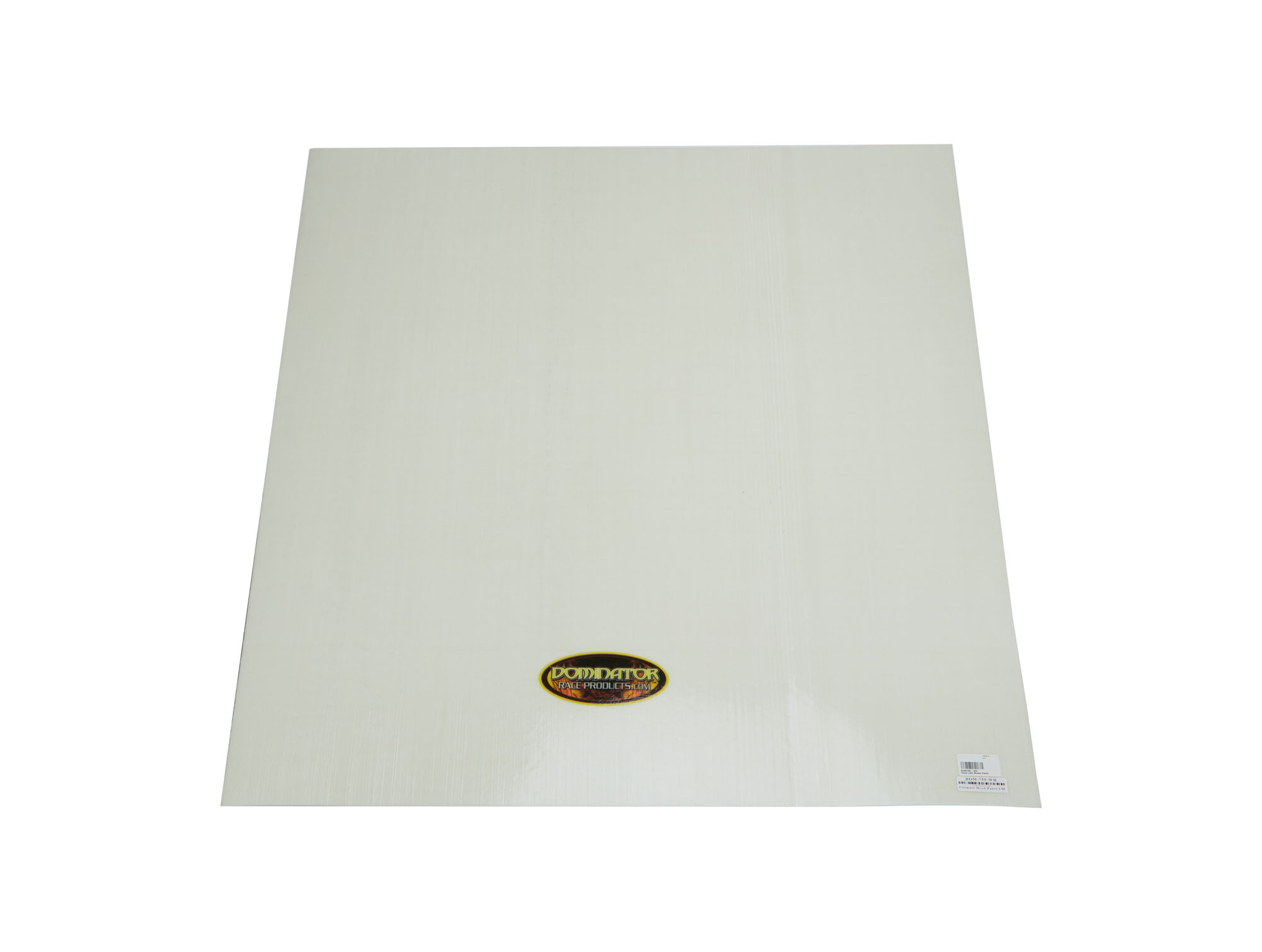 Dominator Race Products 755wh | DOMINATOR RACE PRODUCTS Hood Late Model Panel White 48in x 54in