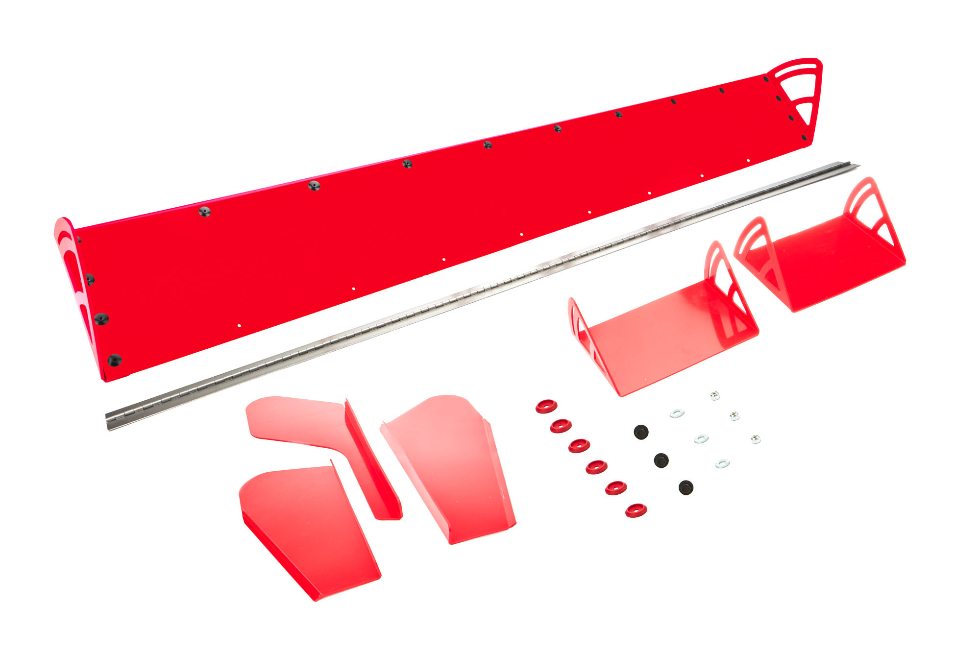 Dominator Race Products 920-rd | DOMINATOR RACING PRODUCTS Plastic Spoiler 8x72in LM Red