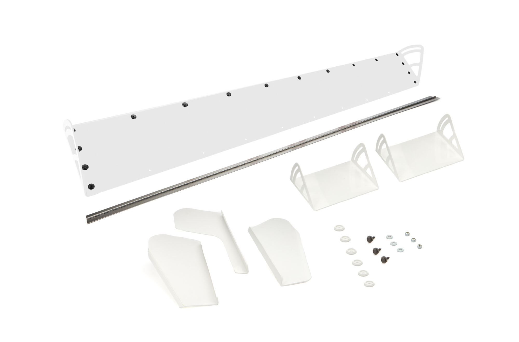 Dominator Race Products 920-wh | DOMINATOR RACING PRODUCTS Plastic Spoiler 8x72in LM White