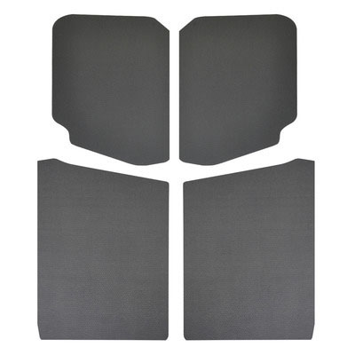 DEI 50191 | 18-23 Jeep Wrangler JL 2-Door Boom Mat Headliner - 5 Piece - Gray Leather Look; 2018-2024