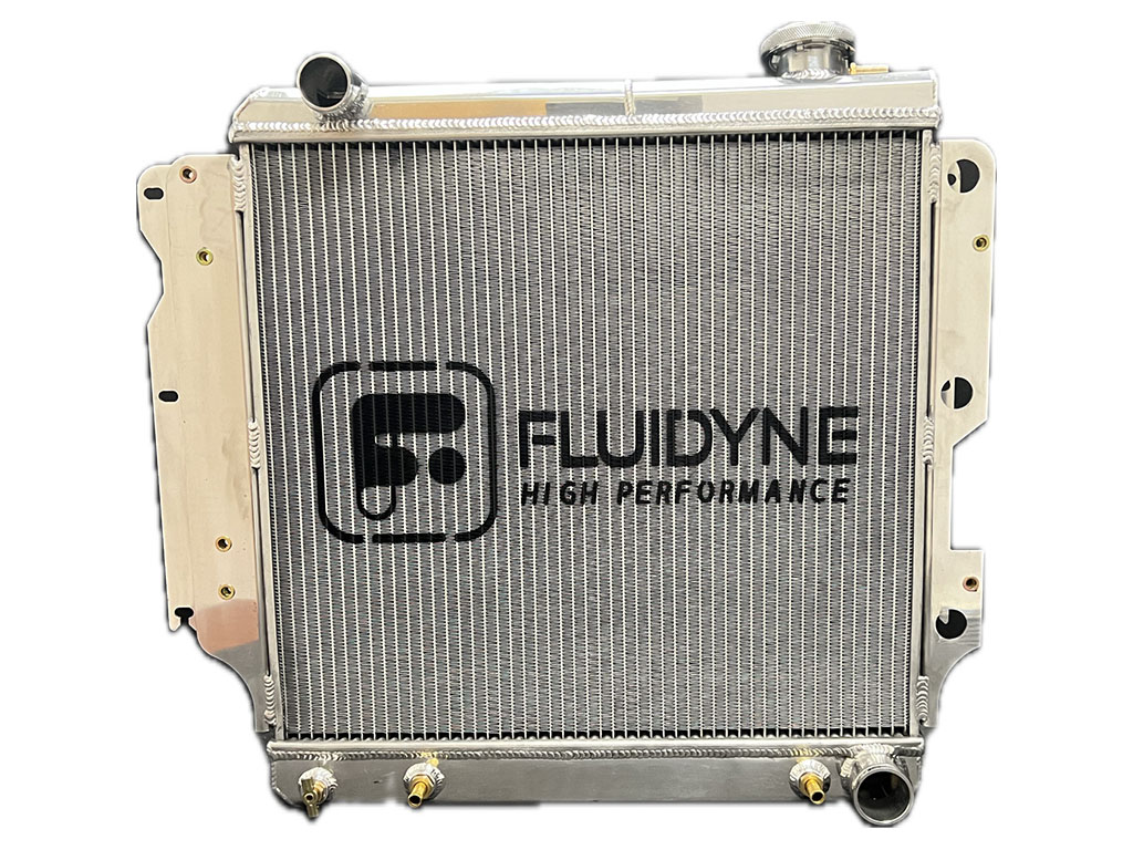 Fluidyne Performance rjp3r2422ls | FLUIDYNE PERFORMANCE Radiator Jeep Wrangler 87-04 YJ LS Swap; 1987-2004