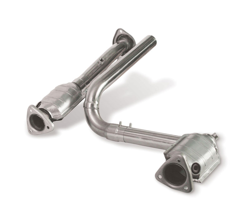 Dynatech Exhaust 715-84220 | Dynatech Chevy/GM Truck 6.0L Catted Intermediate Tubes; 1999-2006