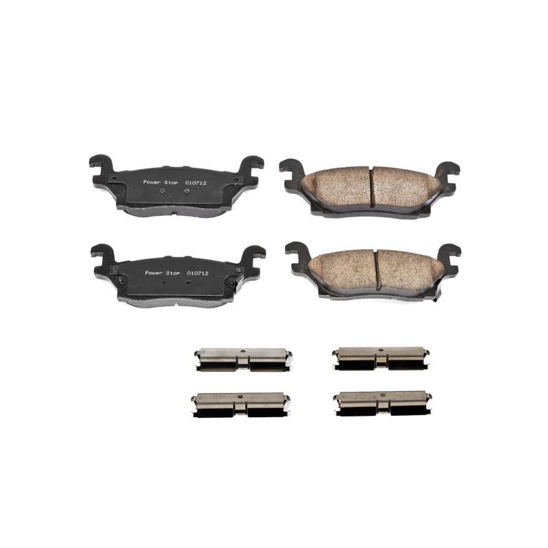 PowerStop 171120 | Power Stop 06-10 Hummer H3 Rear Z17 Evolution Ceramic Brake Pads w/Hardware; 2006-2010