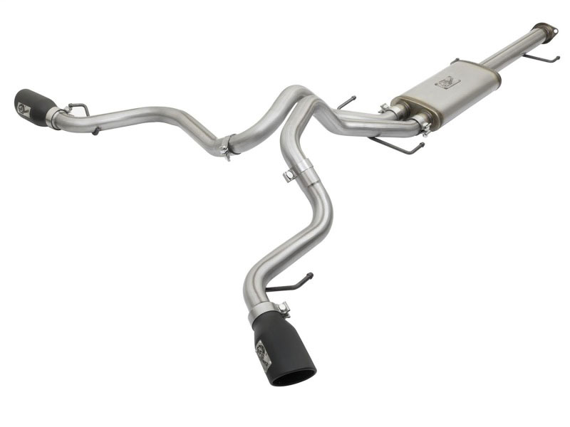 aFe 49-46029-B | MACH Force-Xp 3in - 2.5in SS Cat-Back Dual Exhaust w/Black Tips 07-14 Toyota FJ Cruiser 4.0L; 2007-2014