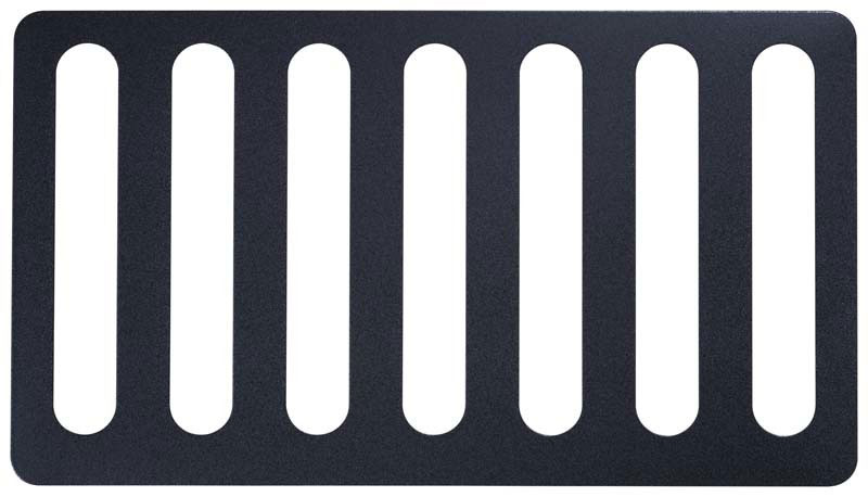 Kentrol 80583 | 55-77 Jeep CJ5 Hood Vent - Powdercoat Black; 1955-1977