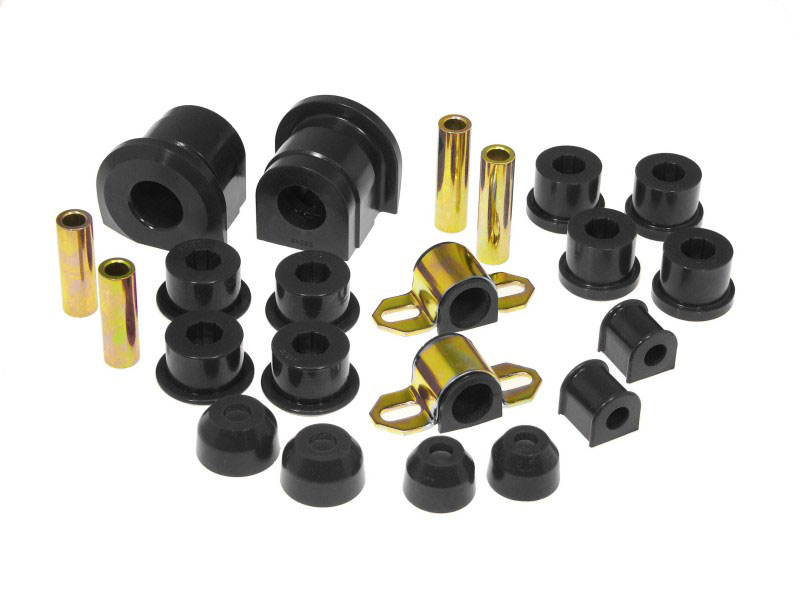 Prothane 12-2001-BL | 86-91 Mazda RX-7 Total Kit - Black; 1986-1991