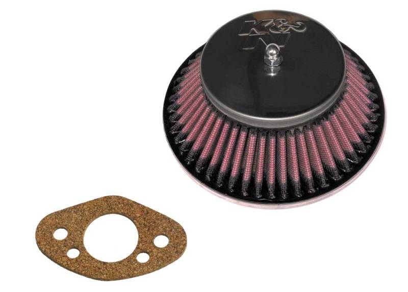 K&N Engineering 569335 | K&N 59-74 Rover Custom Round Race Filter Length 6.56in Width 6.31in Height 2.25in