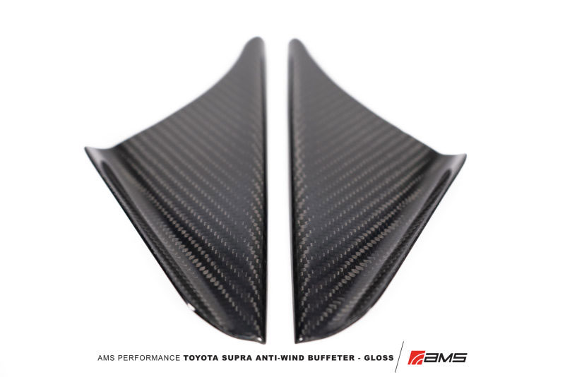 AMS ams.38.06.0002-1 | Performance 2020+ Toyota GR Supra Anti-Wind Buffeting Kit - Gloss Carbon; 2020-2022