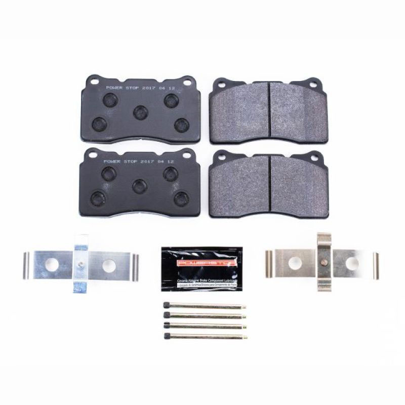 PowerStop pst-1050 | Power Stop 15-17 Dodge Viper Front or Rear Track Day Brake Pads; 2015-2017