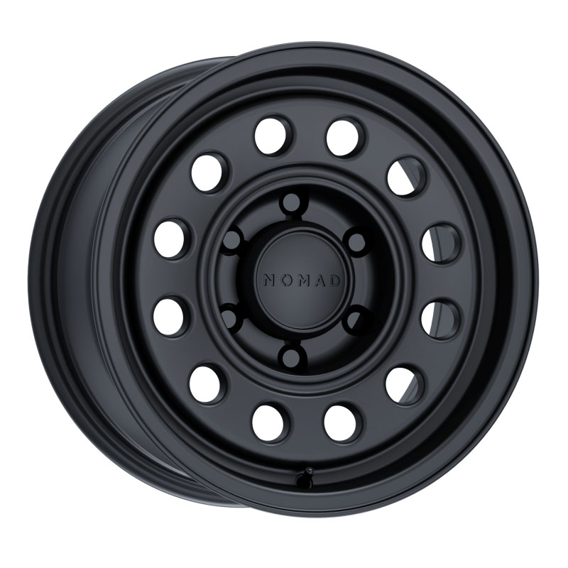 Nomad n501sb5705510 | N501SB Convoy 15x7in / 5x139.7 BP / -10mm Offset / 107.95mm Bore - Satin Black Wheel