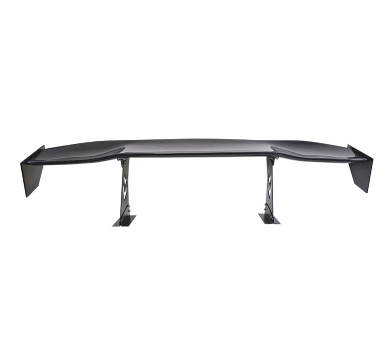 NRG carb-a691nrg | NRG Carbon Fiber Spoiler - Universal (69in.) w/NRG Logo / Stand Cut Out / Large Side Plate